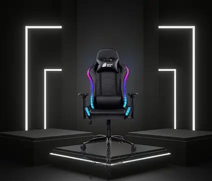 Green Soul Thunder RGB Lights Gaming Chair Ergonomic product image from Amazon