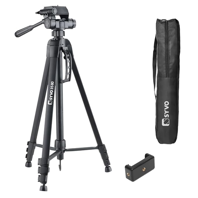Syvo - 3580 77 Inch 195CM Tripod DSLR Camera Maximum Load product image from Amazon