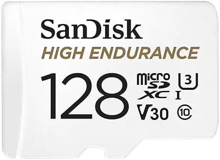 SanDisk 128GB High Endurance Video MicroSDXC Card Adapter product image from Amazon