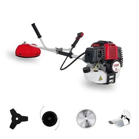Gaja Brush Cutter 52cc Best 2 Stroke Petrol Engine Side product image from Amazon