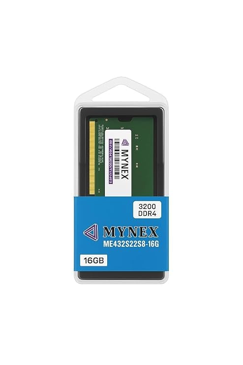 MYNEX 16GB DDR4 3200MHz Laptop RAM High-Speed SODIMM Memory product image from Amazon