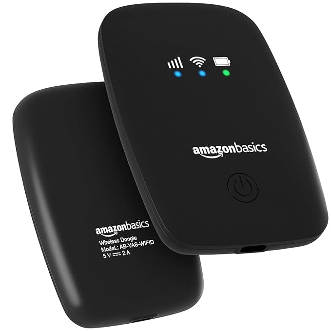 Amazon Basics 4G LTE Wireless Dongle All Sim Network product image from Amazon