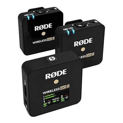 Rode Wireless Go II Dual Channel Wireless Microphone System product image from Amazon