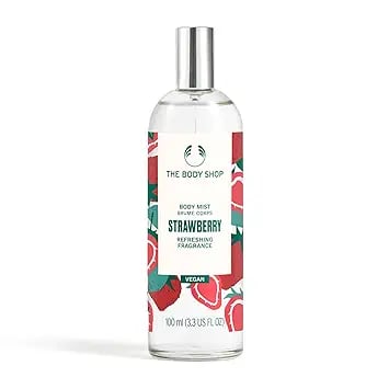 The Body Shop Body Mist Strawberry For Unisex 100Ml Fruity product image from Amazon