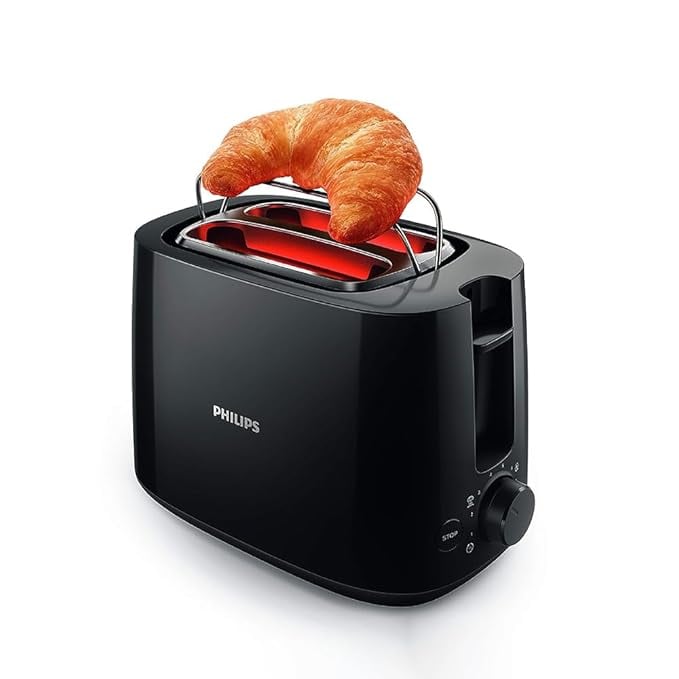 Philips Daily Collection HD258390 600-Watt 2 1 - Toaster product image from Amazon