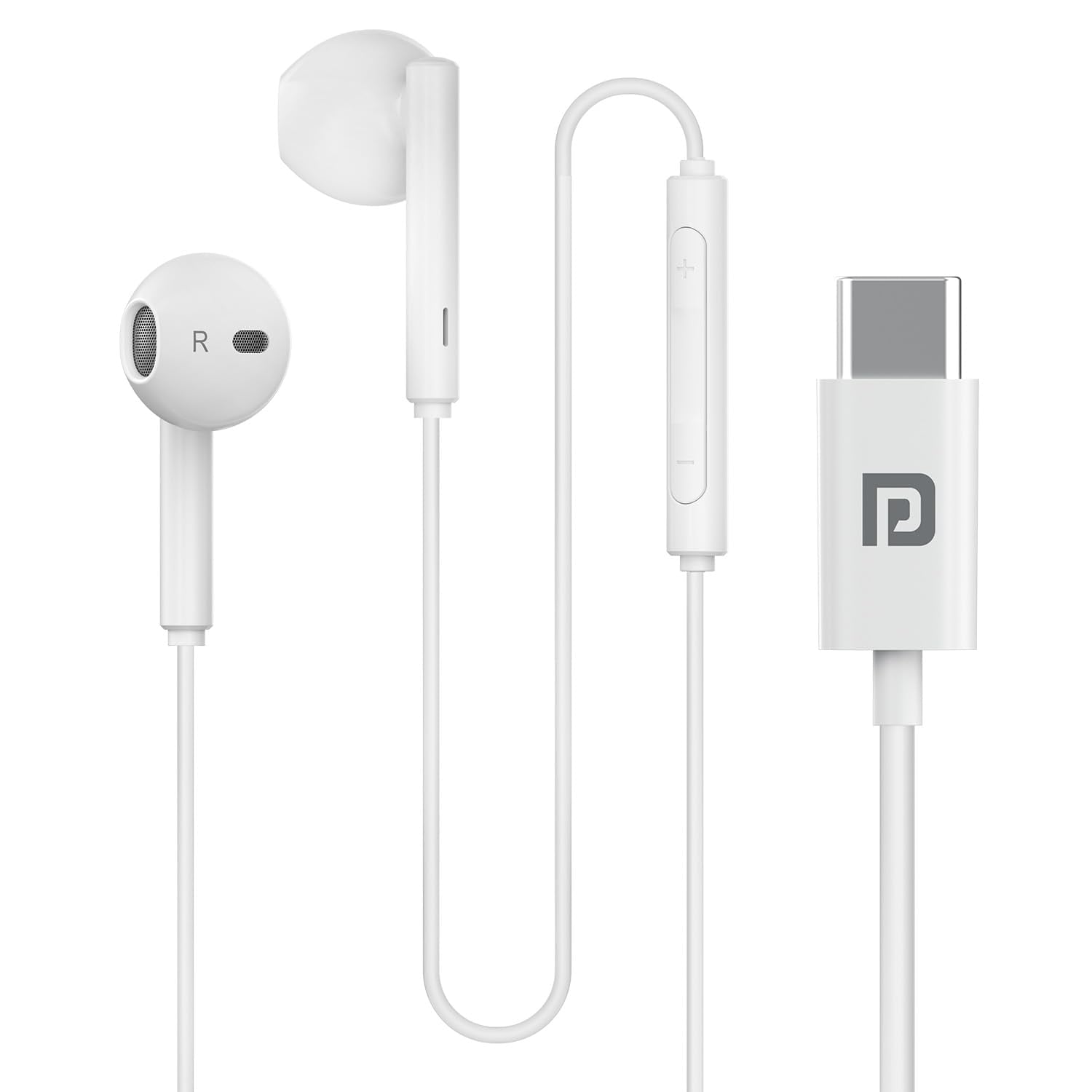 Portronics Conch Theta C Ear Type C Wired Earphones Line Hd product image from Amazon