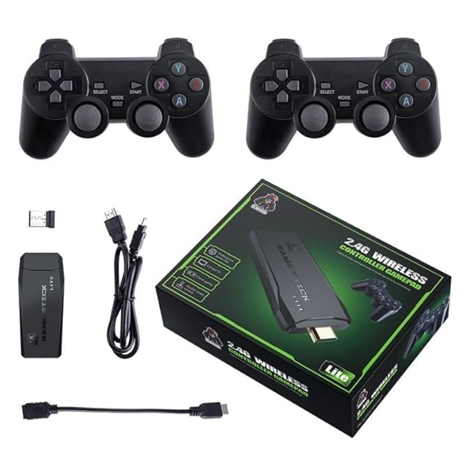 CLOUDTAIL Plug Play TV Video Game Set 2 Players 9Emulator product image from Amazon