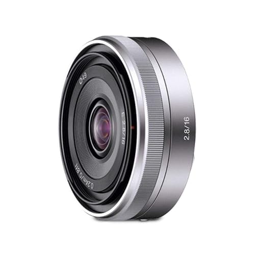 Sony E Mount E 16mm F2.8 APS-C Lens SEL16F28 Wide-Angle product image from Amazon