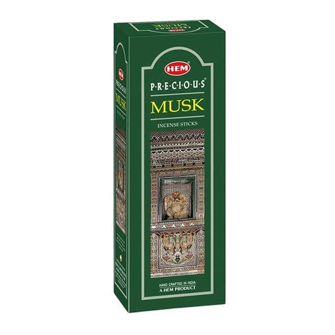 HEM Precious Musk Incense Sticks Agarbatti Pooja Air product image from Amazon