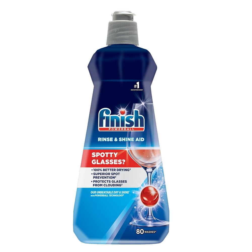 Finish Dishwasher Rinse Aid Liquid Shine Dry - 400 Ml product image from Amazon