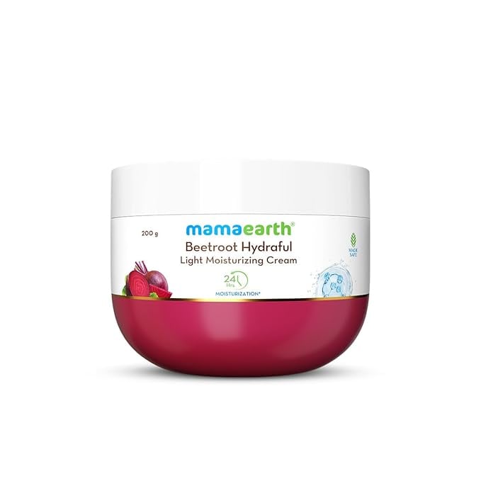 Mamaearth Beetroot Hydraful Light Moisturizing Cream product image from Amazon