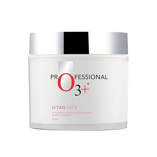 O3 D-TAN Professional Face Pack Instant Tan Removal Glowing product image from Amazon