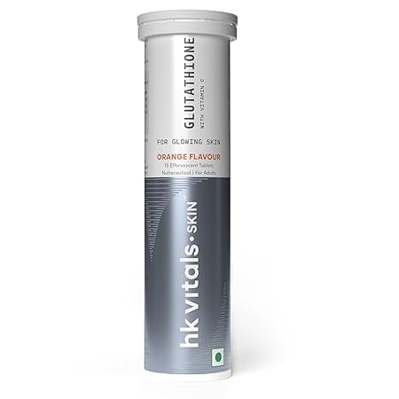 HealthKart hk vitals Glutathione Orange 15 Effervescent product image from Amazon