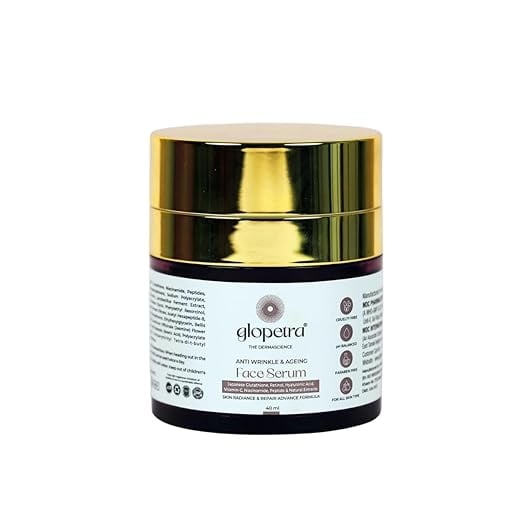 Glopetra Anti Wrinkle Ageing Face Serum Japanese product image from Amazon