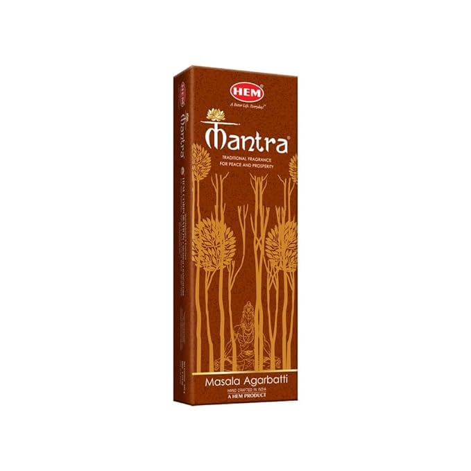 HEM Mantra Masala Incense Sticks 250g Premium Agarbatti product image from Amazon