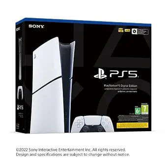 Sony PlayStation5 Digital Edition slim - Consoles product image from Amazon
