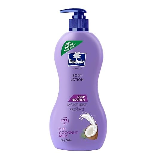 Parachute Advansed Deep Nourish Body Lotion Women Men Dry product image from Amazon