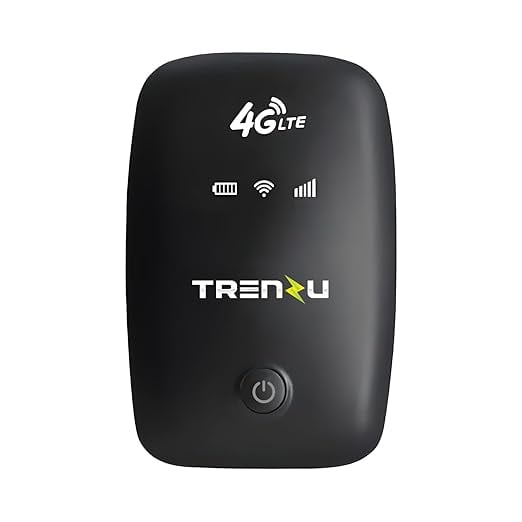 Trenzu WiFi Dongle All 4G5G Sim Support Portable Wireless product image from Amazon
