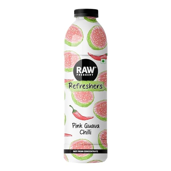Raw Pressery Refreshers Pink Guava Chilli 750 ml - Fruit product image from Amazon