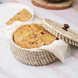 Handmade Sabai Grass Box Rotichapatiparathadry product image from Amazon
