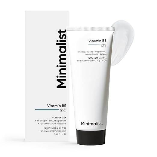 Minimalist Dehydrated Skin Moisturizer 10 Vitamin B5 Oily product image from Amazon