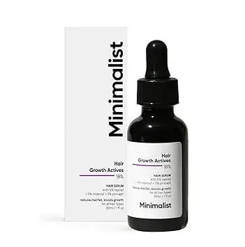 Minimalist Hair Growth Serum With Redensyl Anagain Procapil product image from Amazon