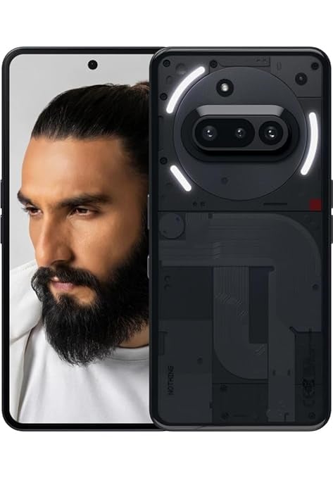 Nothing Phone 3A 5G Black 8GB RAM 256GB Storage - product image from Amazon