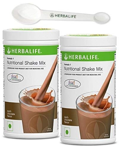 Herbalife Formula1 Shake Dutch Chocolate 500G Pack 2 - Meal product image from Amazon