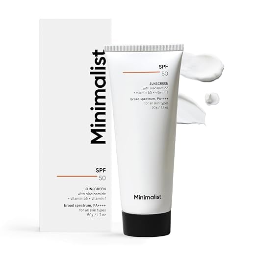 Minimalist Sunscreen SPF 50 PA Clinically Tested US In-Vivo product image from Amazon