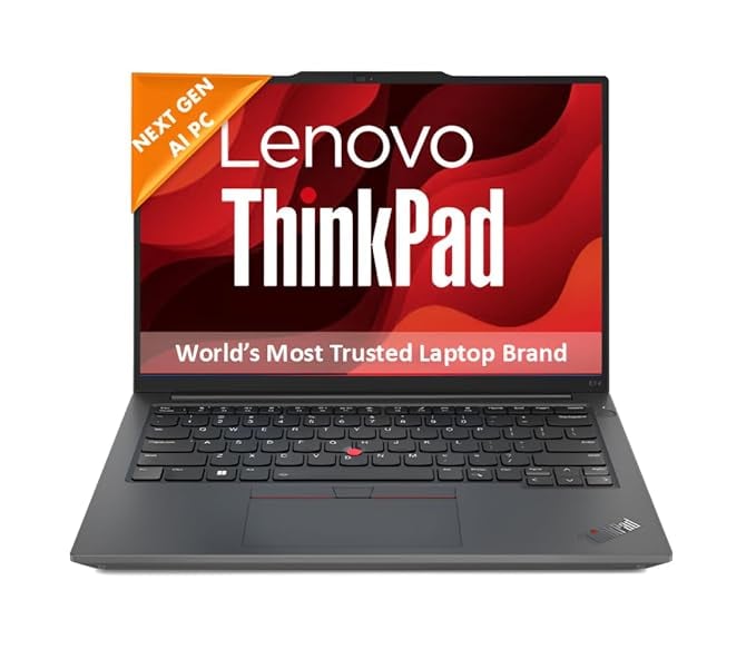 Lenovo ThinkPad E14 AI PC Intel Core Ultra 7 155H Copilot product image from Amazon