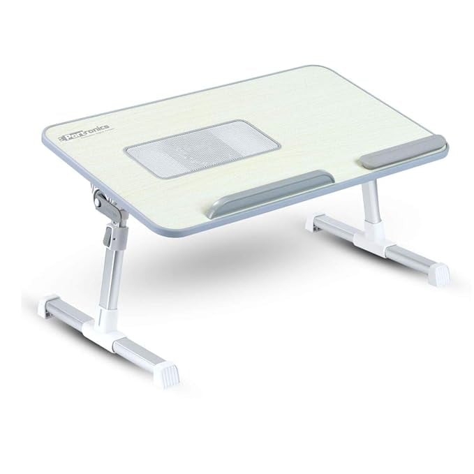 Portronics My Buddy Plus Adjustable Laptop Table Built-in product image from Amazon