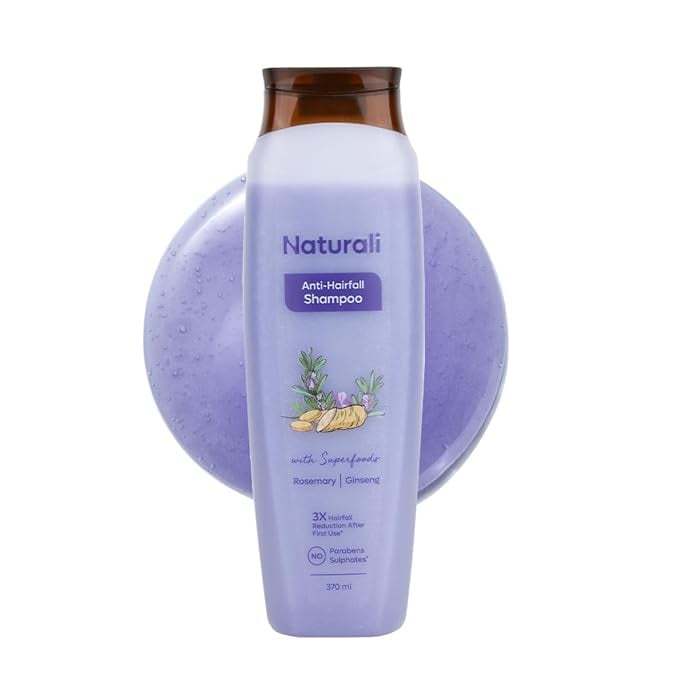 Naturali Anti-Hairfall Shampoo Rosemary Oil Ginseng Extract product image from Amazon