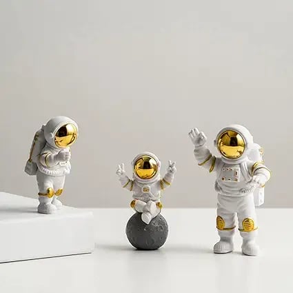 Street27 3pcs Astronaut Figurine Home Decor Astronaut product image from Amazon