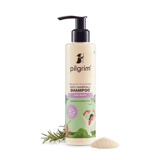 Pilgrim Spanish Rosemary Biotin Anti Hairfall Shampoo product image from Amazon