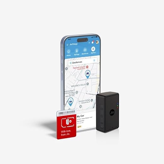 JioFind 4G Truly Wireless GPS Tracker Compact Design Track product image from Amazon