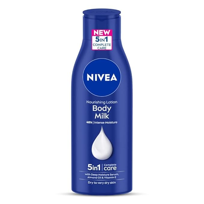 NIVEA Nourishing Body Milk 200ml Body Lotion Deep Moisture product image from Amazon