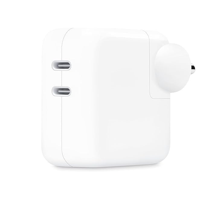 Apple 35W Dual USB-C Port Power Adapter - Generic product image from Amazon