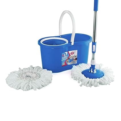 Cello Kleeno Compacto Spin Mop 2 Refill 360 Degree Rotating product image from Amazon