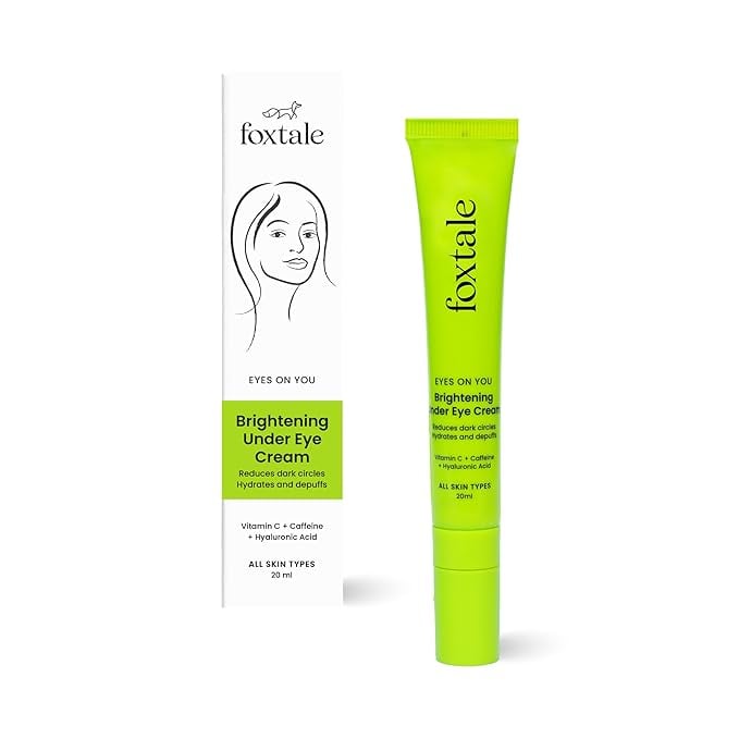Foxtale Brightening Under Eye Cream Reduce Dark Circles product image from Amazon