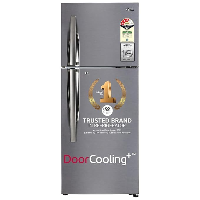 LG 242 L 3 Star Smart Inverter Frost-Free Double Door product image from Amazon