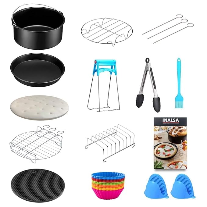 Inalsa Air Fryer cum OTG Accessory Box Set 27 Pcs product image from Amazon