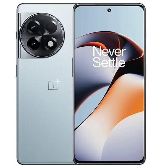 OnePlus 11R 5G Galactic Silver 8GB RAM 128GB Storage - product image from Amazon