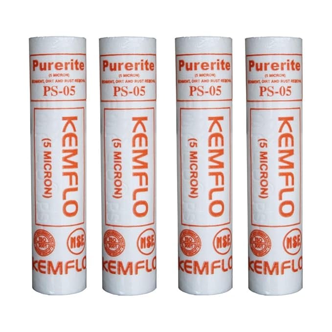 Kemflo PS-05 Polypropylene Purerite Multicolour - 4 Pcs - product image from Amazon