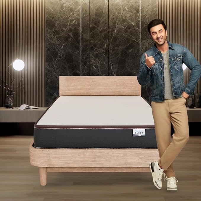 Nilkamal SLEEP Lite Dual Comfort 6 Inch Mattress 10 Year product image from Amazon