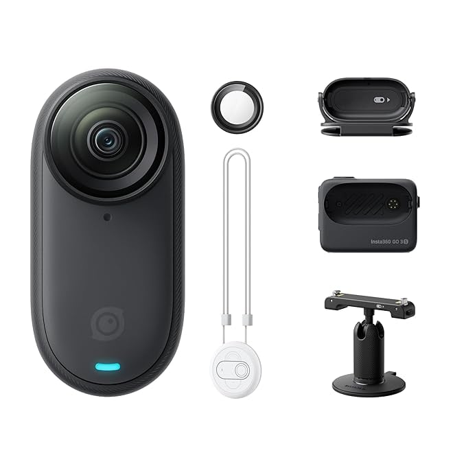 insta360 GO 3S - 64 GB Black 4K Tiny Portable Vlogging product image from Amazon