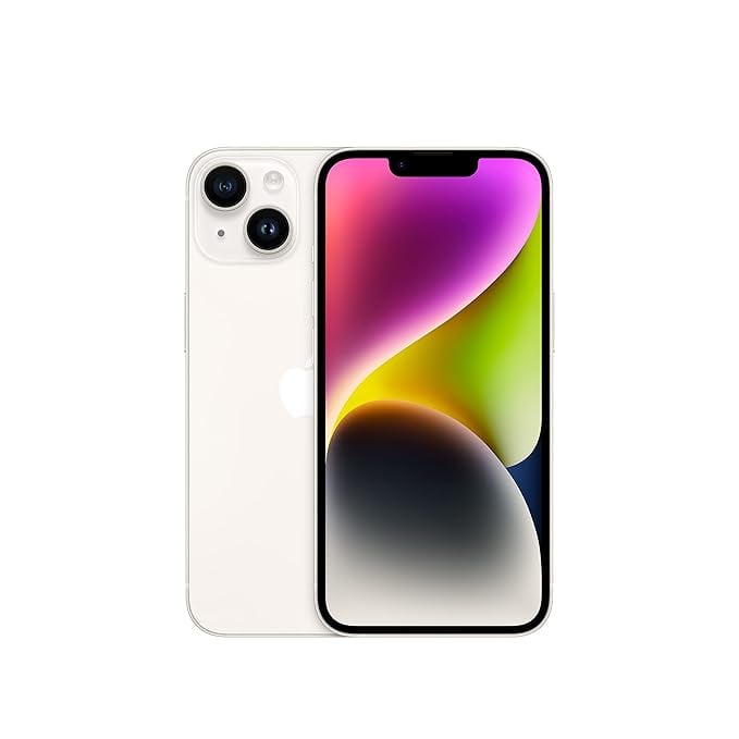 Apple iPhone 14 256 GB - Starlight - Smartphones product image from Amazon