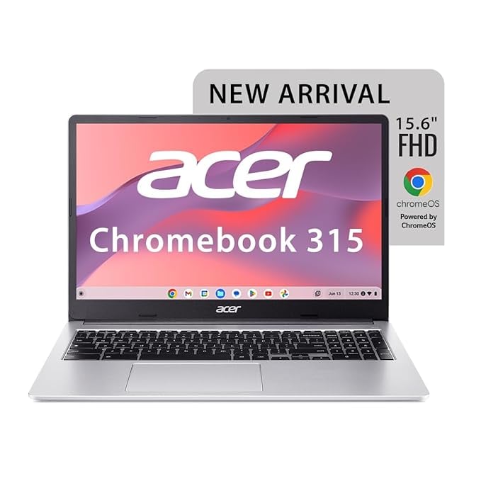 Acer Chromebook Intel Celeron N4500 8GB RAM 128GB eMMC Full product image from Amazon
