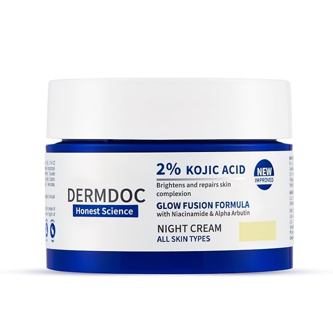 DERMDOC 2 Kojic Acid Night Cream 50g With Niacinamide Alpha product image from Amazon