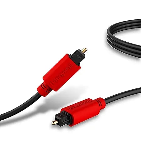 Honeywell Digital Optical Audio Toslink Cable 2 meter 24K product image from Amazon