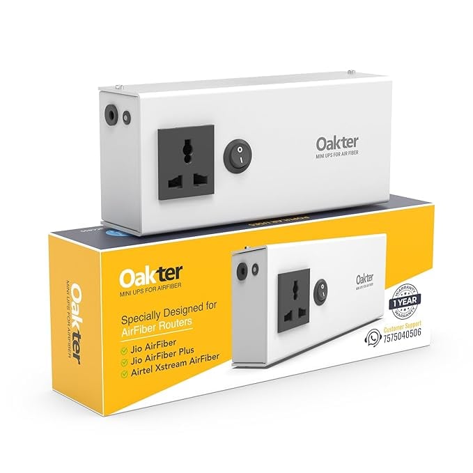 Oakter Mini UPS Jio AirFiber AirFiber Plus WiFi Routers product image from Amazon